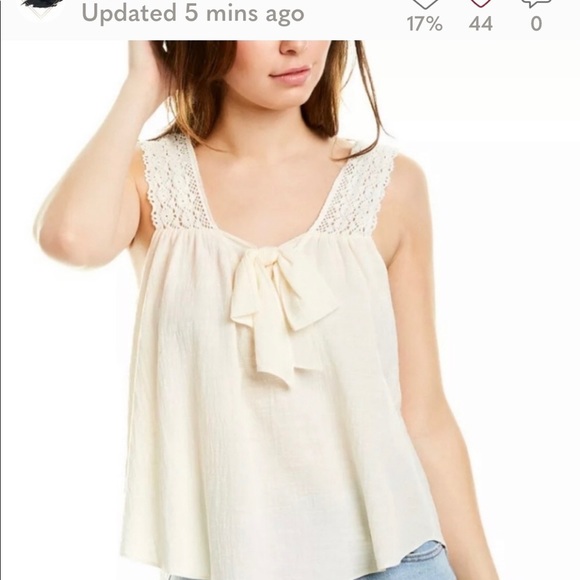 Madewell cream color top. - Picture 3 of 8
